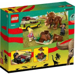 Klocki LEGO 76959 Badanie triceratopsa JURASSIC WORLD